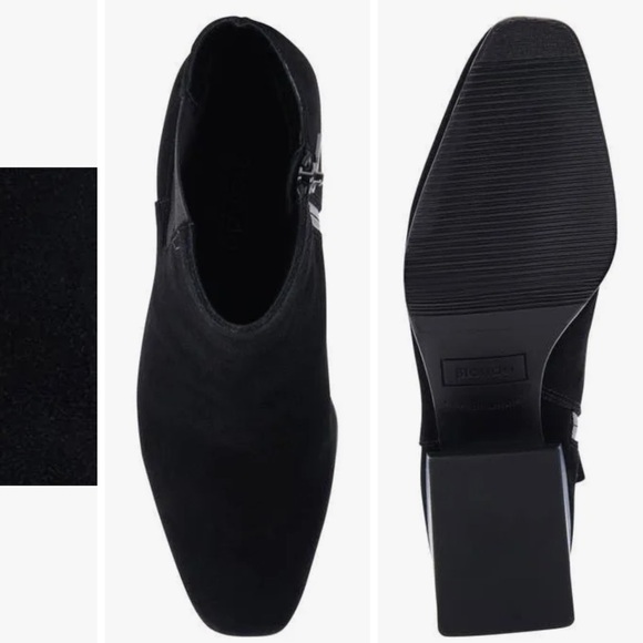 NEW Blondo x Zappos Scarlett Black Suede waterproof ankle boot women size 6 - Picture 7 of 8